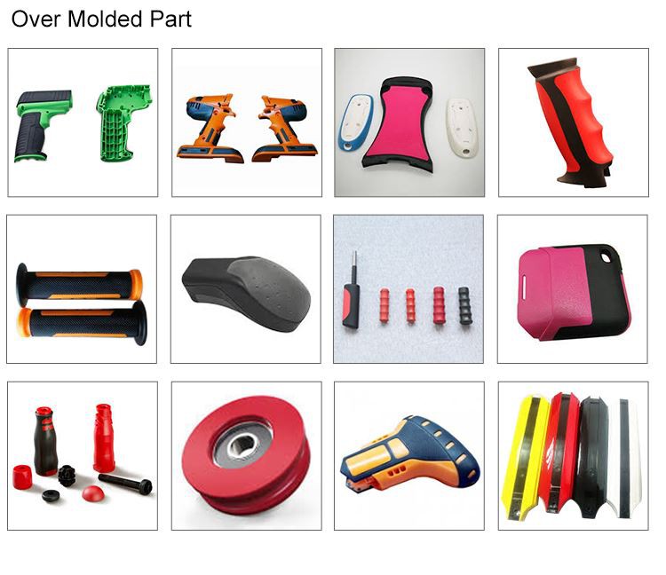 over molded part